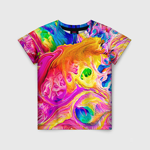 Детская футболка TIE DYE / 3D-принт – фото 1