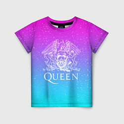 Футболка детская QUEEN, цвет: 3D-принт