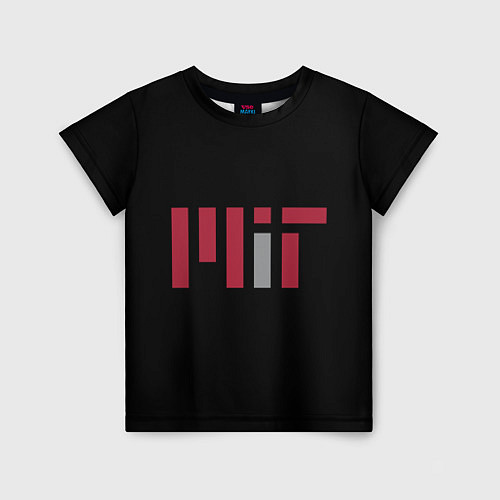 Детская футболка MIT / 3D-принт – фото 1