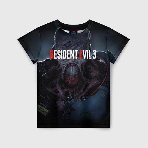 Детская футболка Resident evil 3 remake / 3D-принт – фото 1