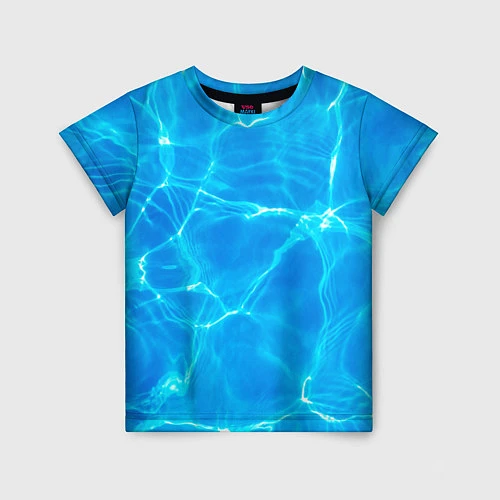 Детская футболка Вода / 3D-принт – фото 1