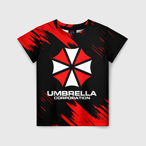 Детская футболка Umbrella Corporation / 3D-принт – фото 1