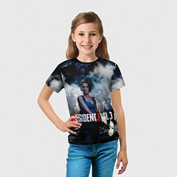 Футболка детская RESIDENT EVIL 3, цвет: 3D-принт — фото 2