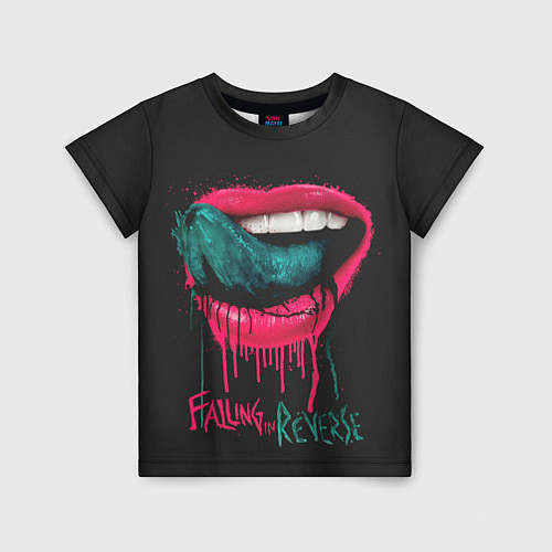 Детская футболка Falling in Reverse / 3D-принт – фото 1