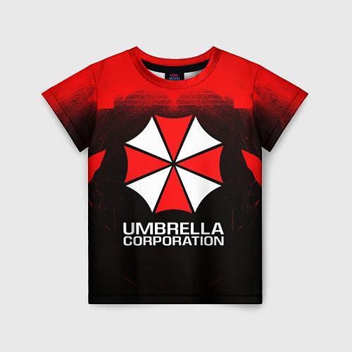 Детская футболка UMBRELLA CORP / 3D-принт – фото 1