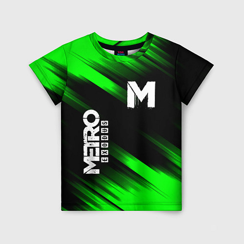 Детская футболка METRO EXODUS / 3D-принт – фото 1