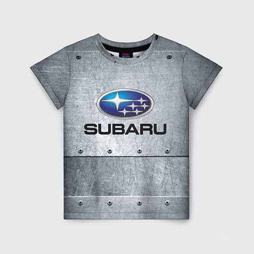Детская футболка SUBARU / 3D-принт – фото 1