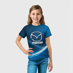 Футболка детская MAZDA, цвет: 3D-принт — фото 2