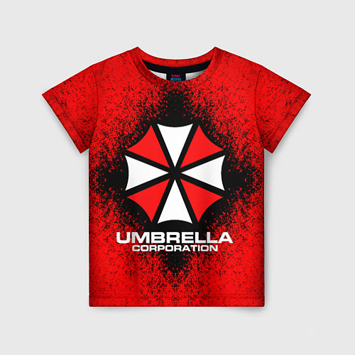 Детская футболка Umbrella Corporation / 3D-принт – фото 1