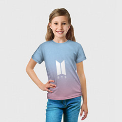 Футболка детская BTS, цвет: 3D-принт — фото 2