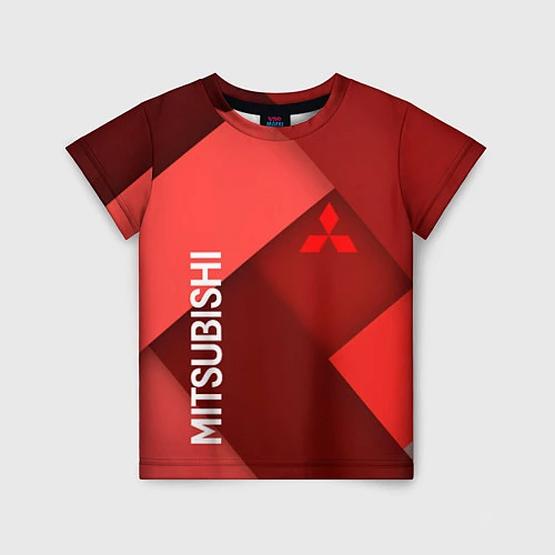 Детская футболка MITSUBISHI / 3D-принт – фото 1