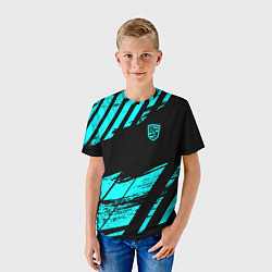 Футболка детская Porsche, цвет: 3D-принт — фото 2