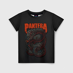 Футболка детская PANTERA, цвет: 3D-принт