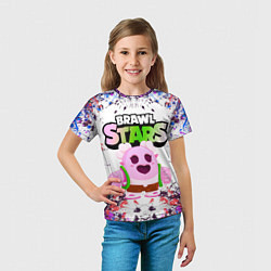 Футболка детская Sakura Spike Brawl Stars, цвет: 3D-принт — фото 2