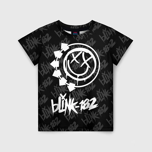 Детская футболка Blink-182 4 / 3D-принт – фото 1