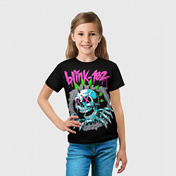 Футболка детская Blink-182 8, цвет: 3D-принт — фото 2
