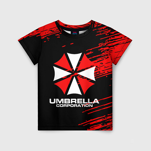 Детская футболка Umbrella Corporation / 3D-принт – фото 1