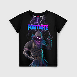 Футболка детская Raven Fortnite, цвет: 3D-принт