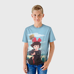 Футболка детская Ведьмина служба доставки, цвет: 3D-принт — фото 2