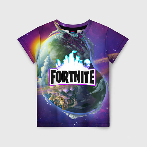 Детская футболка FORTNITE / 3D-принт – фото 1