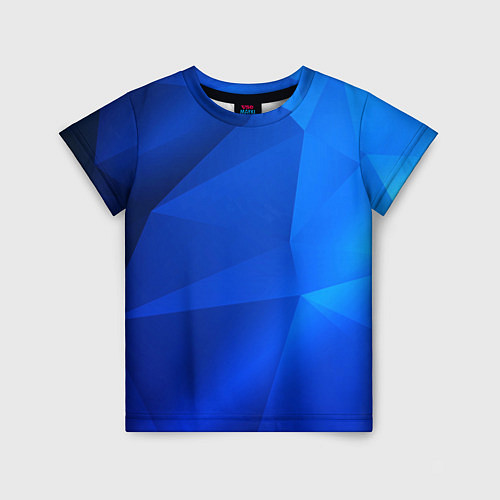 Детская футболка SHADES OF BLUE / 3D-принт – фото 1