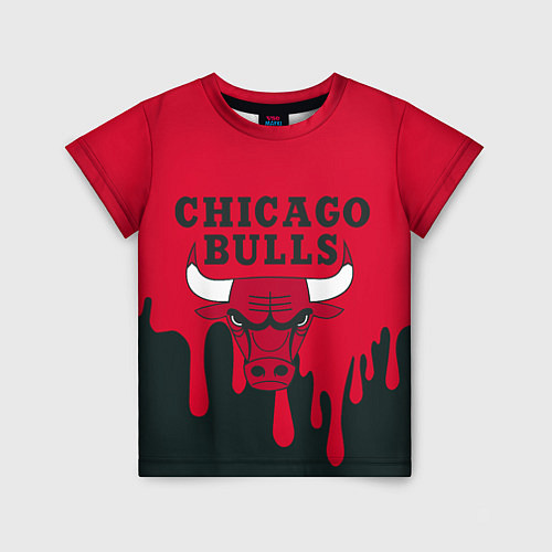 Детская футболка Chicago Bulls / 3D-принт – фото 1