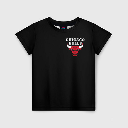 Детская футболка CHICAGO BULLS / 3D-принт – фото 1