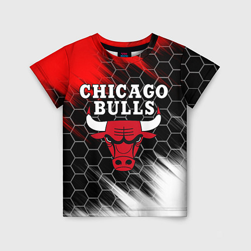 Детская футболка CHICAGO BULLS / 3D-принт – фото 1