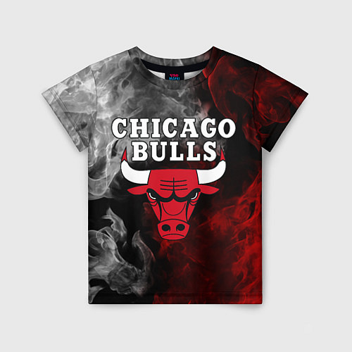 Детская футболка CHICAGO BULLS / 3D-принт – фото 1