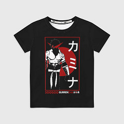 Футболка детская Гуррен Лаганн Камина, цвет: 3D-принт