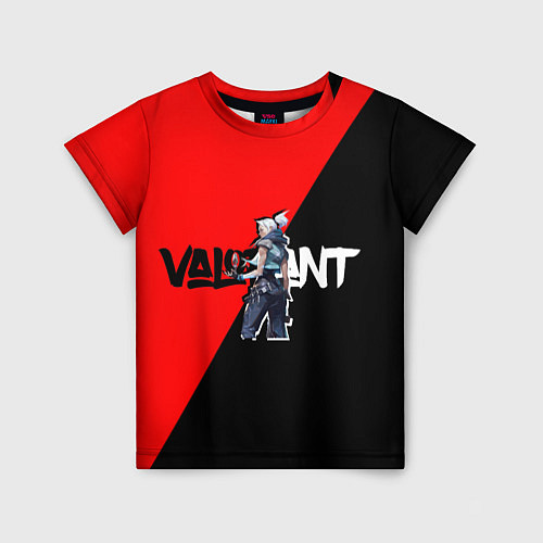 Детская футболка Valorant Jett / 3D-принт – фото 1