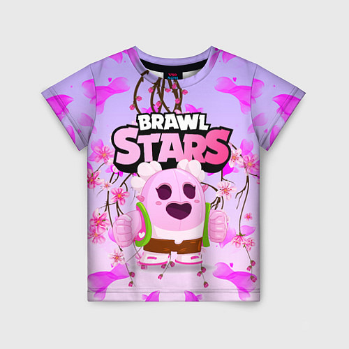 Детская футболка Sakura Spike Brawl Stars / 3D-принт – фото 1