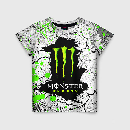 Детская футболка MONSTER ENERGY Z / 3D-принт – фото 1