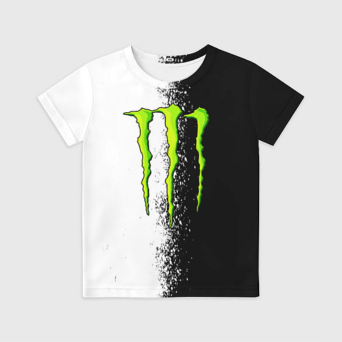 Детская футболка MONSTER ENERGY / 3D-принт – фото 1