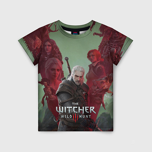 Детская футболка The Witcher 5-летие / 3D-принт – фото 1