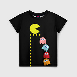 Футболка детская Pac-man, цвет: 3D-принт