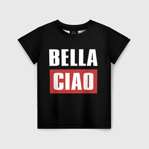 Детская футболка Bella Ciao / 3D-принт – фото 1