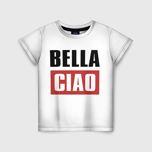 Детская футболка Bella Ciao / 3D-принт – фото 1