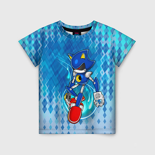 Детская футболка Metal Sonic / 3D-принт – фото 1
