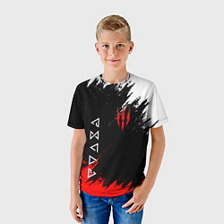 Футболка детская The Witcher, цвет: 3D-принт — фото 2