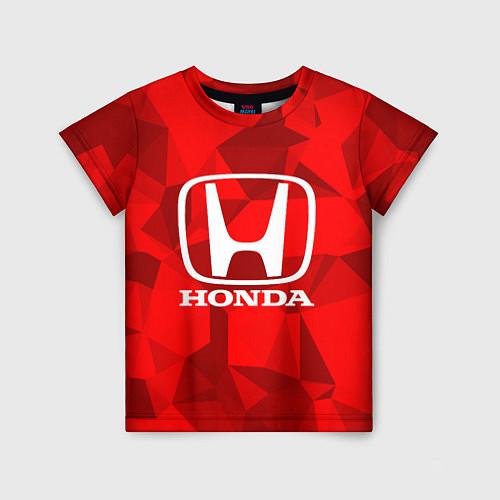 Детская футболка HONDA / 3D-принт – фото 1