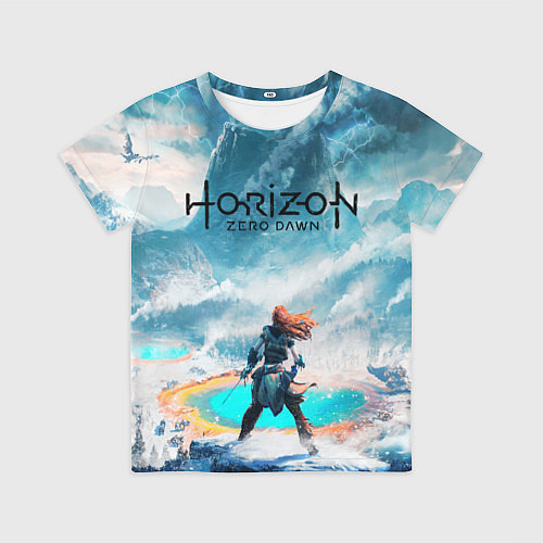 Детская футболка HORIZON ZERO DAWN / 3D-принт – фото 1