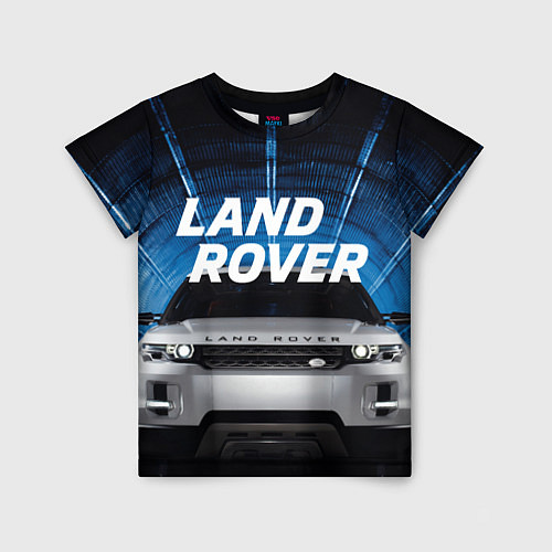 Детская футболка LAND ROVER / 3D-принт – фото 1