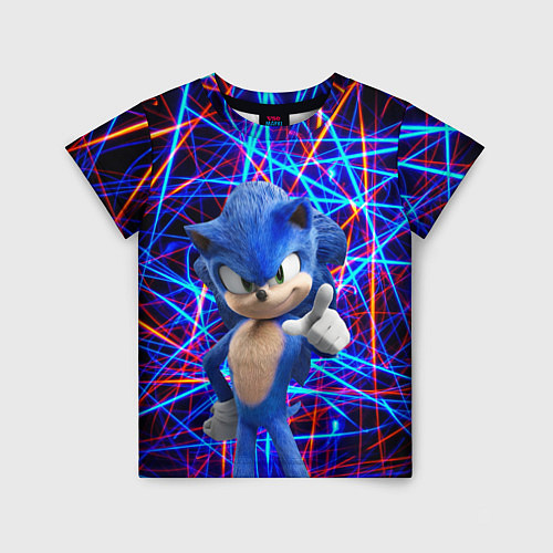 Детская футболка Sonic / 3D-принт – фото 1