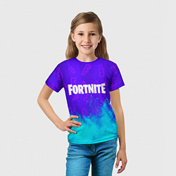 Футболка детская FORTNITE ФОРТНАЙТ, цвет: 3D-принт — фото 2