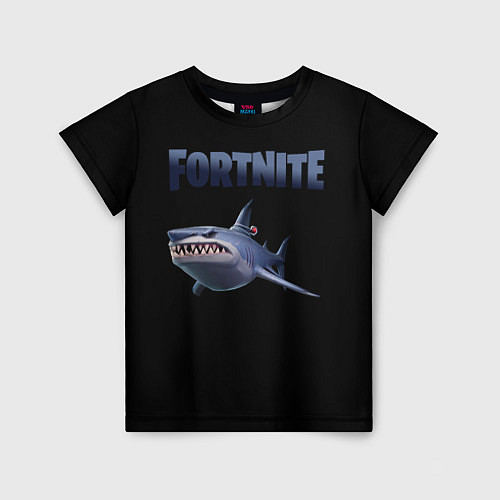 Детская футболка Loot Shark Fortnite / 3D-принт – фото 1