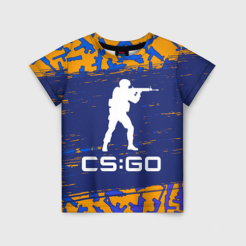 Детская футболка CS GO КС ГО / 3D-принт – фото 1