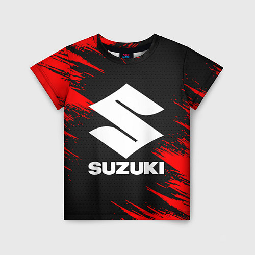 Детская футболка SUZUKI / 3D-принт – фото 1