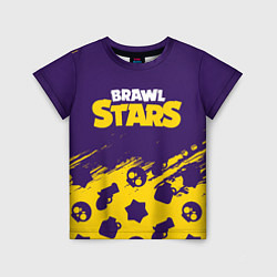 Футболка детская BRAWL STARS БРАВЛ СТАРС, цвет: 3D-принт