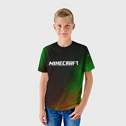 Футболка детская MINECRAFT МАЙНКРАФТ, цвет: 3D-принт — фото 2